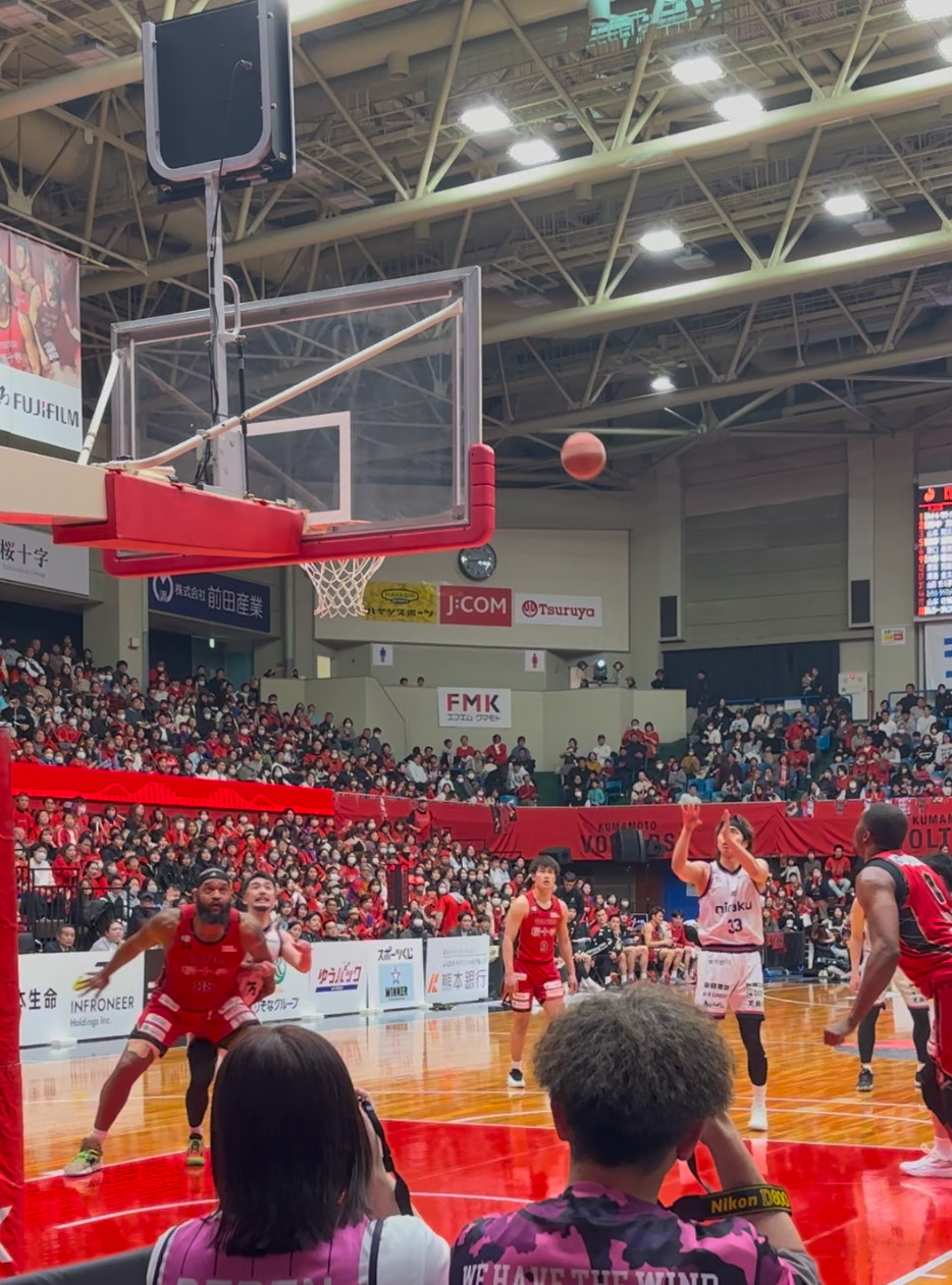 スポーツ観戦🏀