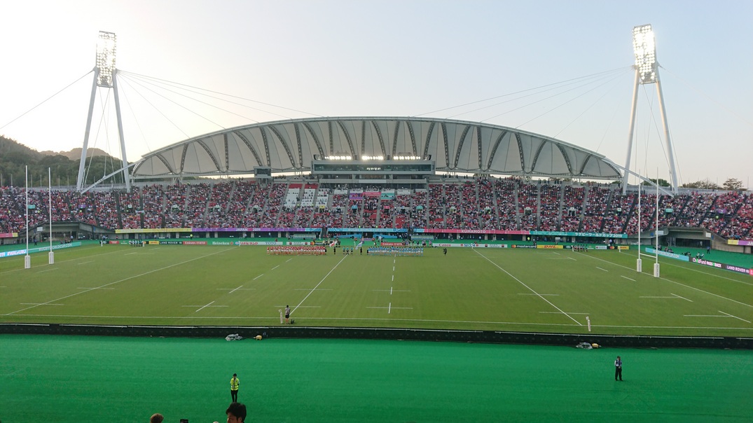 ラグビー観戦