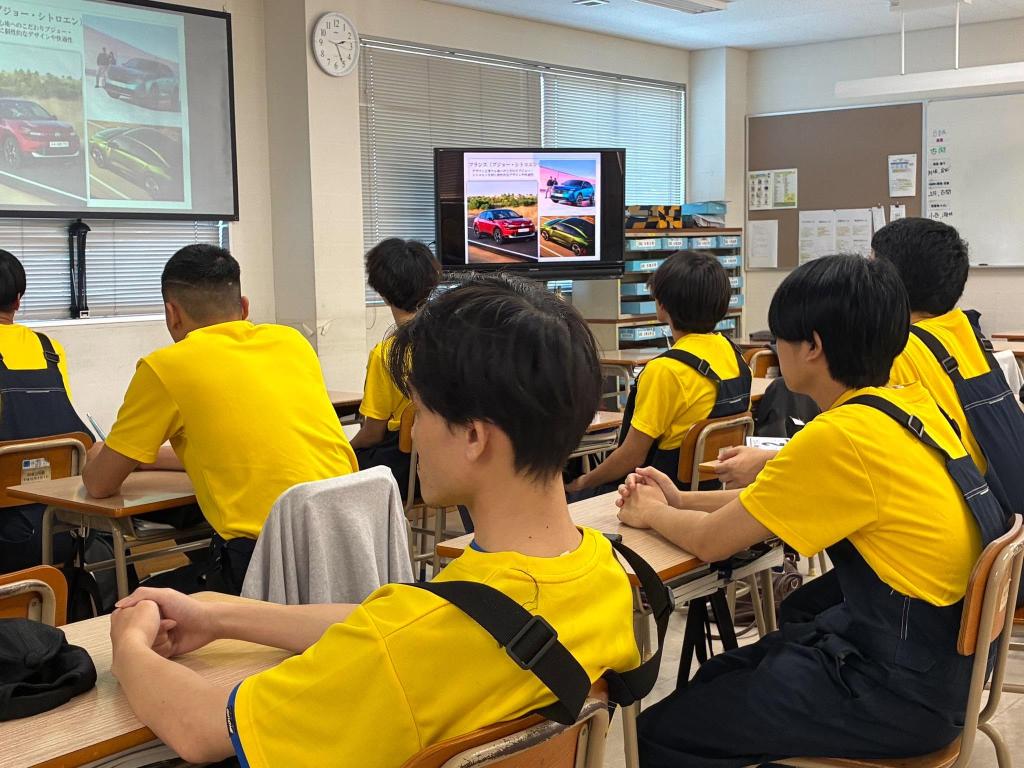 🚗✨【九州工科自動車専門学校 出張授業】