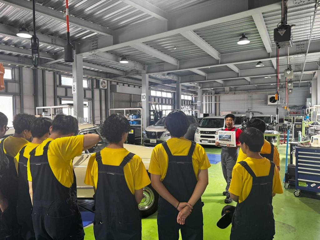 🚗✨【九州工科自動車専門学校 出張授業】